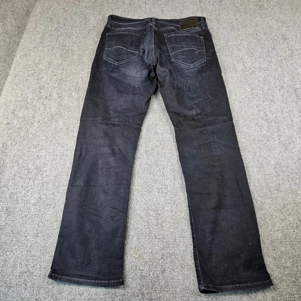 Mavi Jeans Mens 33x32 Dark Wash Straight Leg Denim Pants Indigo Blue 0033715171
